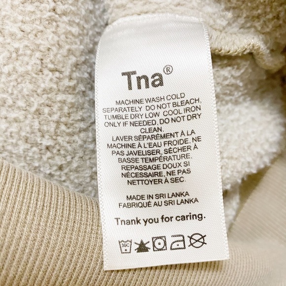 Aritzia TNA Cozy Fleece Boyfriend Crewneck Sweatshirt - Picture 6 of 7